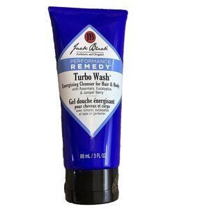 Jack Black Turbo Wash Energizing Cleanser for Hair & Body 3 oz For Men